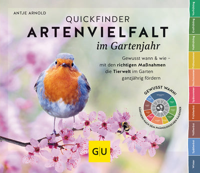 Cover Quickfinder Artenvielfalt im Gartenjahr