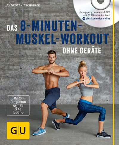 Cover Das 8-Minuten-Muskel-Workout ohne Geräte (mit DVD)