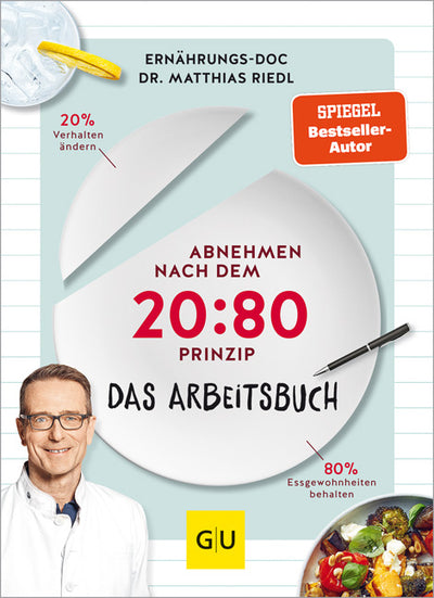 Cover Abnehmen nach dem 20:80-Prinzip - Das Arbeitsbuch