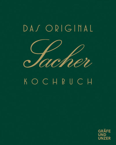 Cover Das Original Sacher Kochbuch